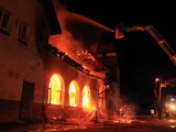 Pożar połczyńskiego dworca. 7 osób ewakuowanych (zdjęcia)