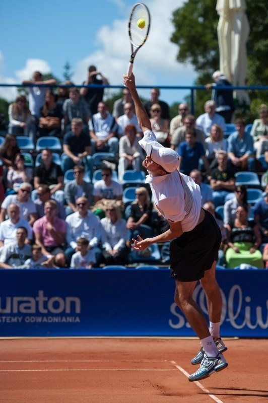Jerzy Janowicz, 22-letni zawodnik wygrał tenisowy challenger Poznań Open