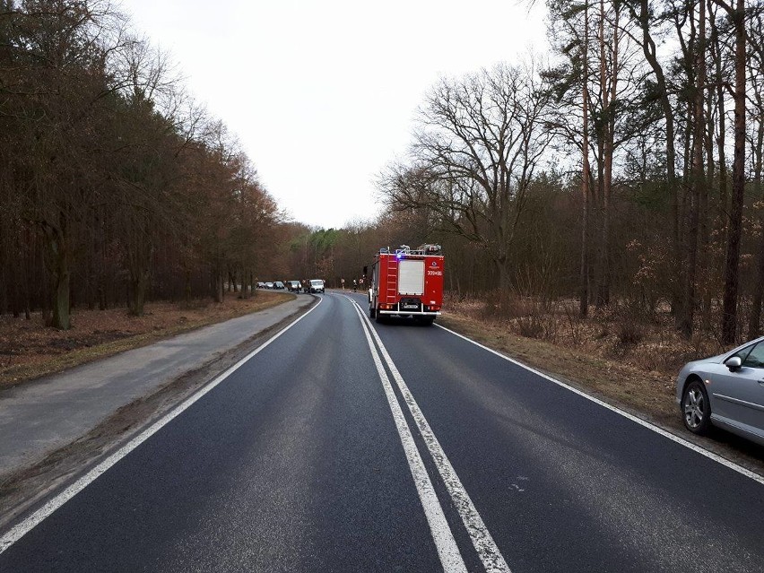 Do wypadku doszło na drodze wojewódzkiej nr 132. 45-letnia...