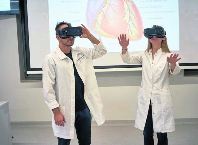 Dzięki stworzonej dla studentów Uniwersytetu Opolskiego aplikacji można dokładnie poznać anatomię serca.