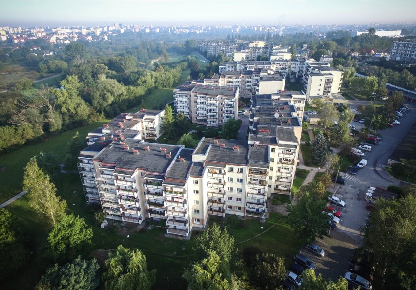 Lubelskie dzielnice jakich nie znacie. Latamy dronem nad Wrotkowem (ZDJĘCIA)  