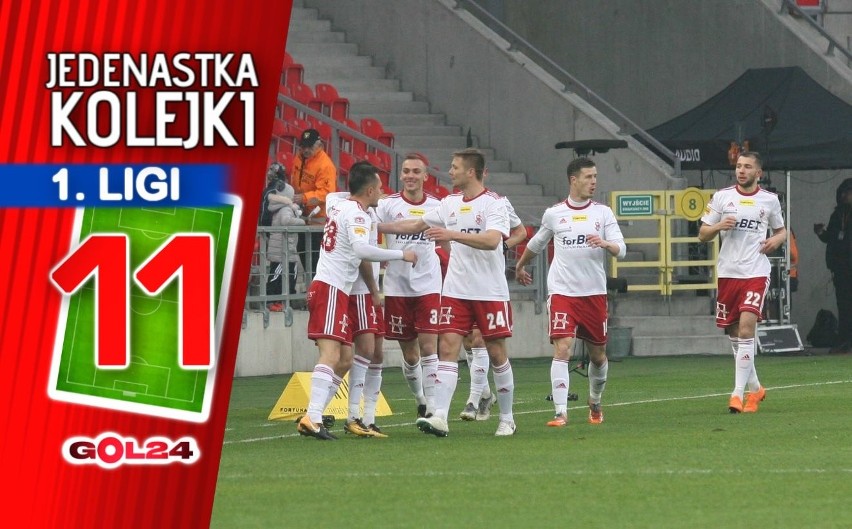 Ścisk na dole tabeli. Jedenastka 28. kolejki Fortuna 1 Ligi według GOL24!