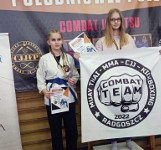 Dwa miejsca na podium Gabrieli Gąsior w ogólnopolskich zawodach ju jitsu