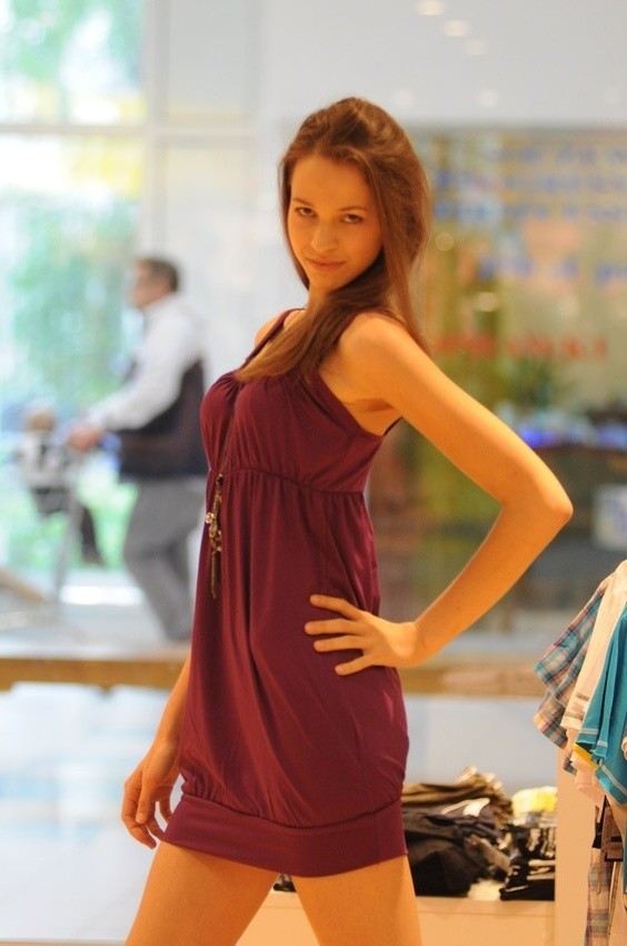 Ania Balon z Opola w Top Model....