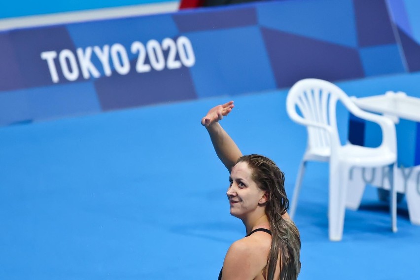 Katarzyna Wasick w olimpijskim finale 50 m kraulem