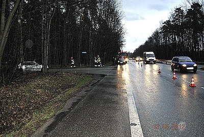 Śmiertelny wypadek w Orzeszu na skrzyżowaniu DK 81 z Publiczną