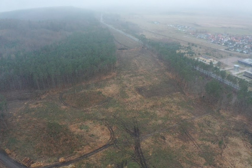 22 kilometry trasy z Bożegopola Wielkiego do Leśnic ma...