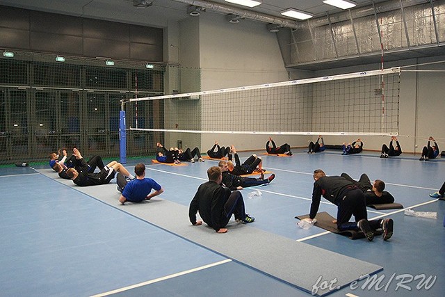 Pierwszy trening Łódzkiego Klubu Sportowego odbył się w Atlas Arenie. Teraz czas na wewnętrzny sparing.