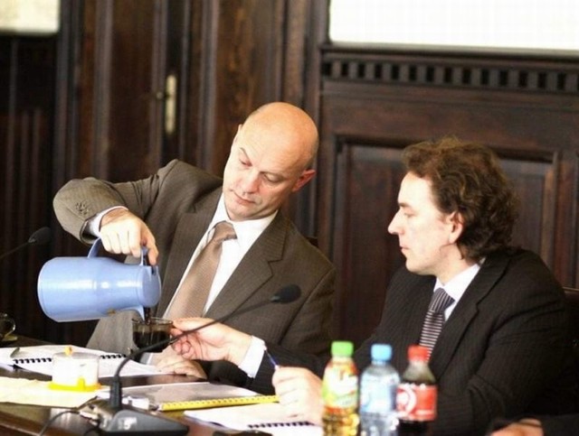 Czy Leszek Redzimski (z lewej) będzie miał kontrkandydata w osobie Marka Szczepańskiego?