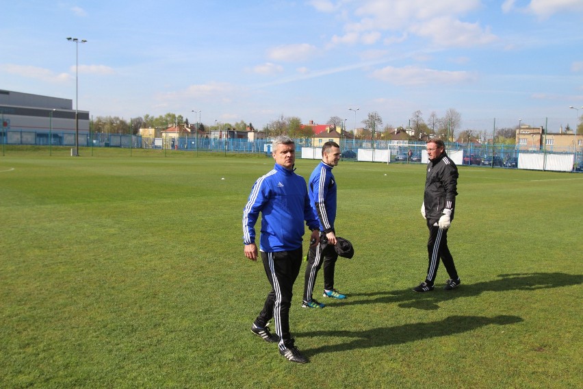 pierwszy trening Ruchu pod wodzą Krzysztofa Warzychy