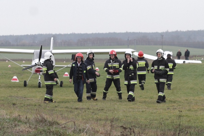 Wypadek podczas lądowania samolotu turystycznego w...