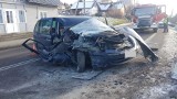 W Pakoszówce zderzyły się dwa auta. W szpitalu 8-miesięczne dziecko