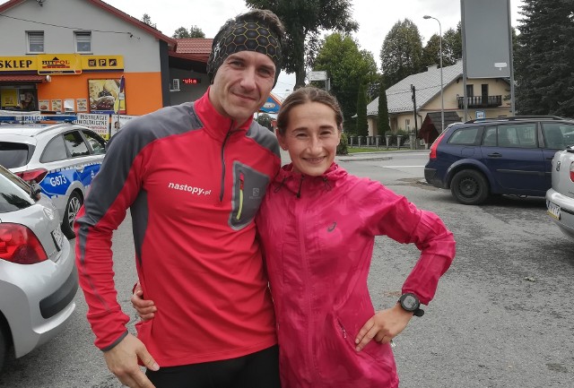 Regina Kulka - Mnich i Bartłomiej Olbrych zwyciężyli w biegu głównym na 10 km o Puchar Szymbarskiego Kasztelu