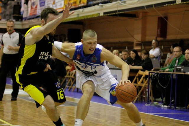 Kacper Stalicki zdobył dla Pogoni 11 punktów. Miał też 7 zbiórek.