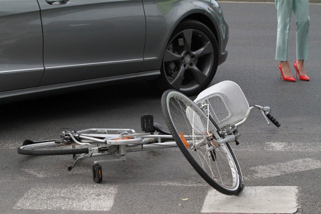 Rowerzystka śmiertelnie potrącona w Kościelnej Wsi