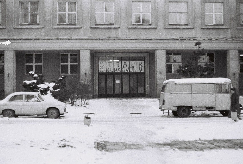 Strajk okupacyjny w budynku Wydziału Matematyki, Fizyki i...