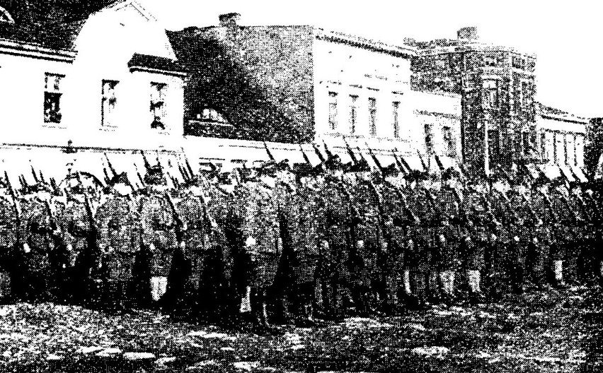 1. batalion 1. pułku strzelców.