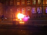 Groźny wypadek: Samochód płonął jak pochodnia!