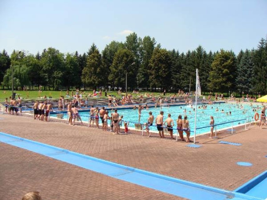 Pływalnia letnia w Mościcach (Tarnów)...