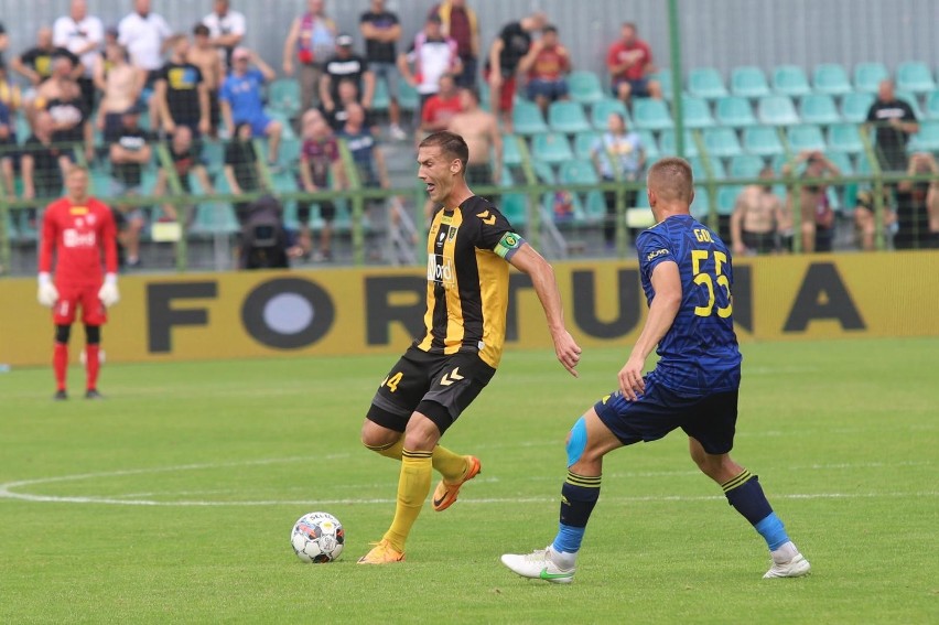 Arka Gdynia zagrała dziś na wyjeździe z GKS-em Katowice.