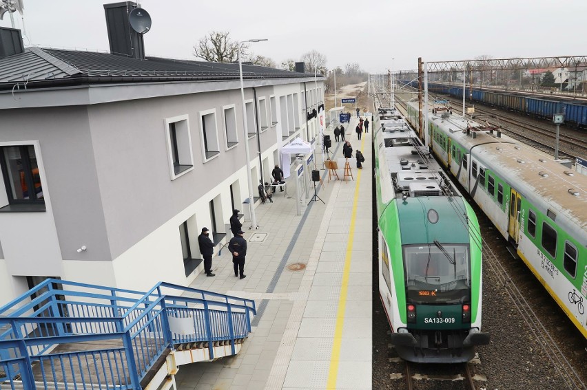 Pociągi już kursują na trasie Białystok - Ostrołęka. 15.03.2024 pierwszy pociąg z Białegostoku przyjechał do Ostrołęki