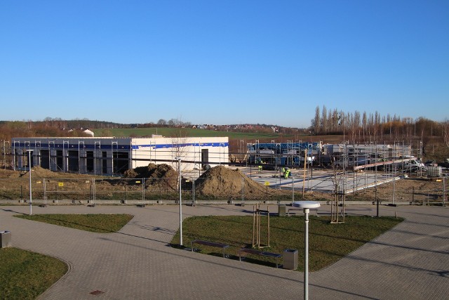 Budowa publicznego przedszkola w Juszkowie w gm. Pruszcz Gdański postępuje