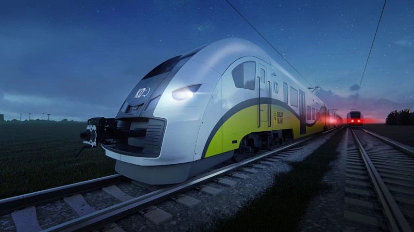 Zobacz jak będą wyglądały nowe pociągi Kolei Dolnośląskich:...