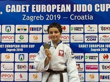 8-9.03.2019 r.Puchar Europy Kadetek Zagrzeb ChorwacjaAgata Pałka w kat. 63 kg wywalczyła brązowy medal.