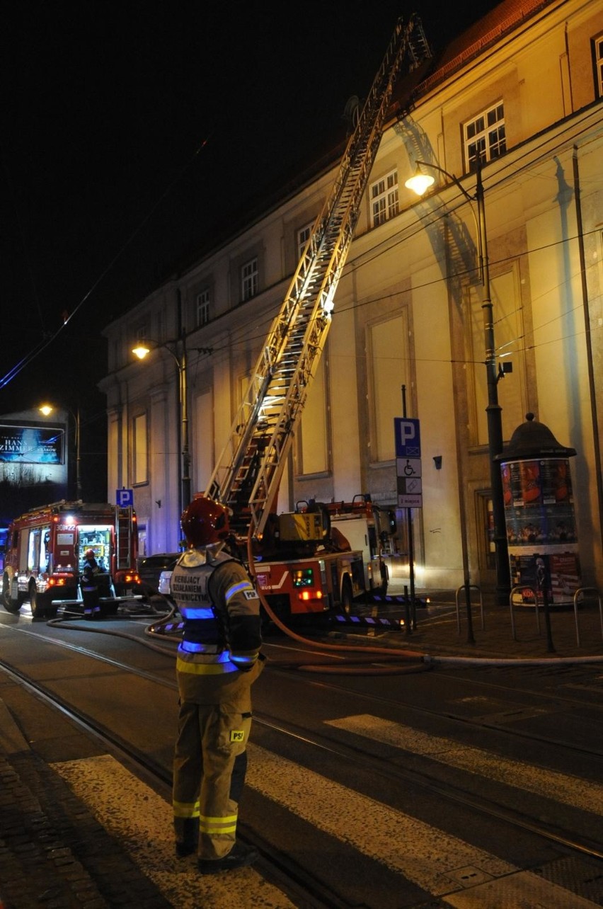 Kraków. Jest śledztwo w sprawie pożaru budynku krakowskiej filharmonii