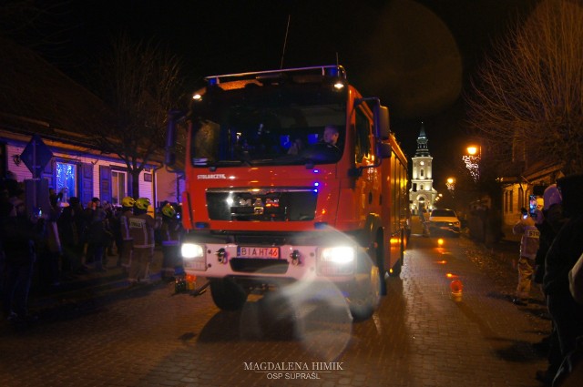 Nowy wóz wesprze strażaków ochotników z Supraśla.