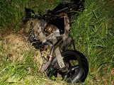 Biczki. Wypadek śmiertelny motocyklisty. Młody człowiek zginął na miejscu