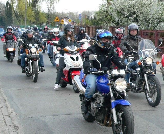 Motocyklowa parada ulicami Radomia będzie jedną z atrakcji otwarcia sezonu motocyklowego.