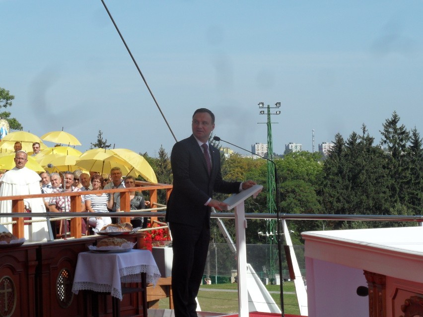 Prezydent Andrzej Duda na Dożynkach Jasnogórskich