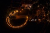 Szczecinek z lotu drona. Zdjęcia miasta nocną porą [zdjęcia]