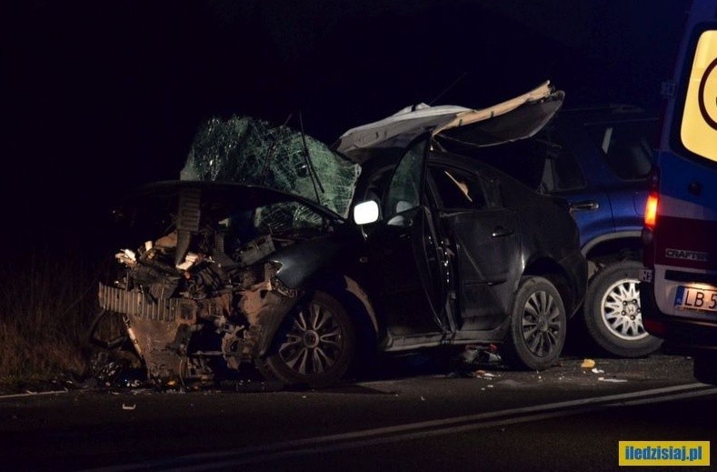 Tragiczny wypadek na DK63 pod Radzyniem Podlaskim. Zginęły dwie osoby