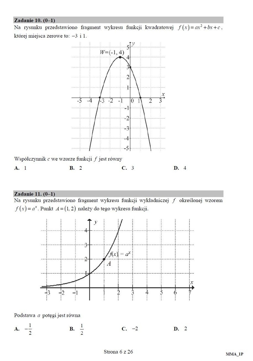 Matura - matematyka 2017 - poziom podstawowy - oficjalny...