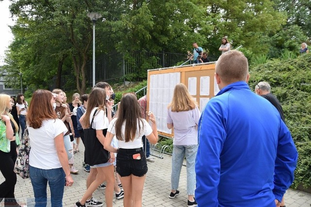 W niektórych szkołach ponadpodstawowych we Włocławku są jeszcze wolne miejsca. Tak wyglądało głoszenie list przyjętych do LMK na rok szkolny 2021/2022