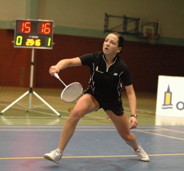 Agnieszka Wojtkowska wywalczyła dla Technika dwa punkty.