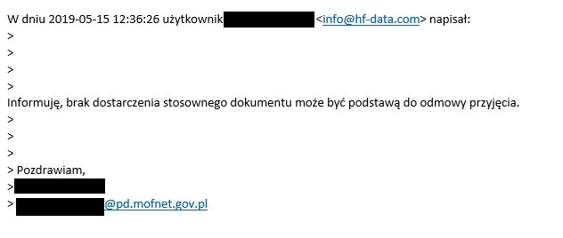 Fałszywy mail