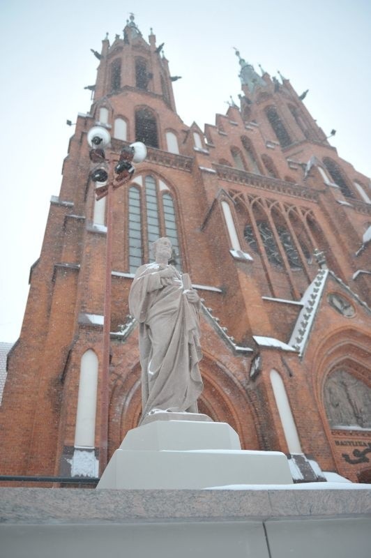 Nowy pomnik przy katedrze (zdjęcia)