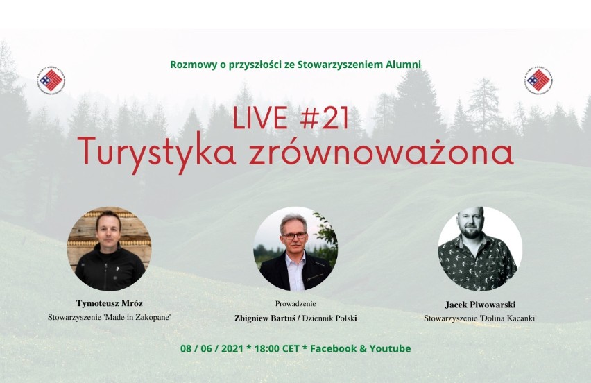 Dość zadeptywania Krakowa, Zakopanego i polskiej przyrody przez chmary turystów? Czas na inną turystykę. Jaką? Sprawdź 8 czerwca o 18.00