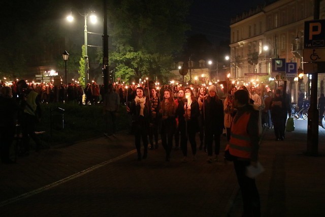 Kraków. Marsz z pochodniami przeszedł przez miasto