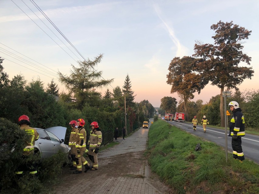 W Ostromecku na drodze wojewódzkiej nr 551 zderzyły się...