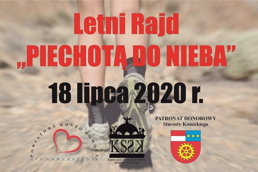 Zaproszenie na Letni Rajd „Piechotą do Nieba”