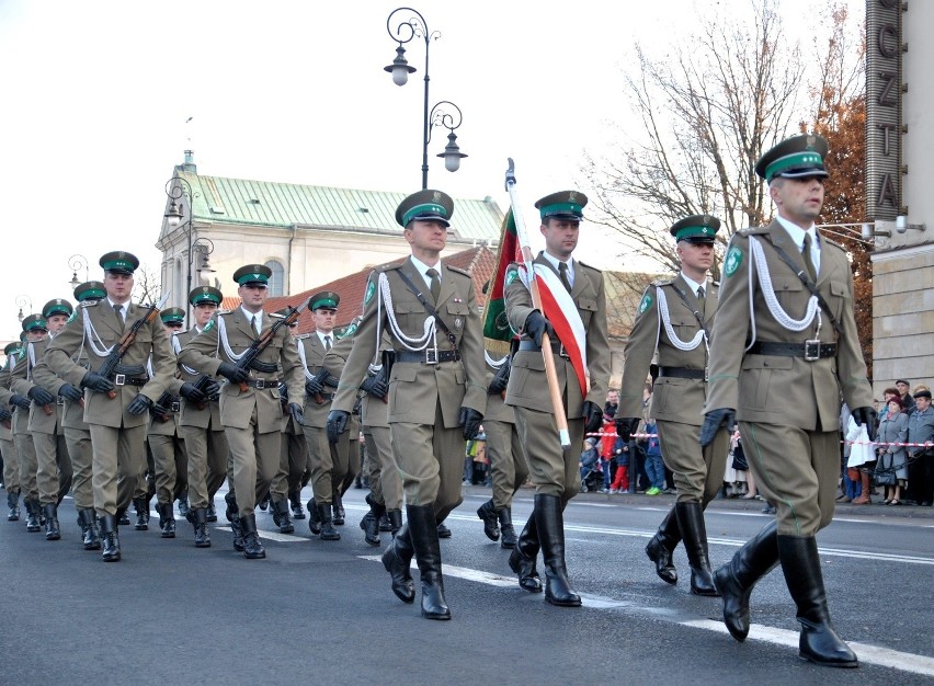 Tłumy na Święcie Niepodległości w Lublinie