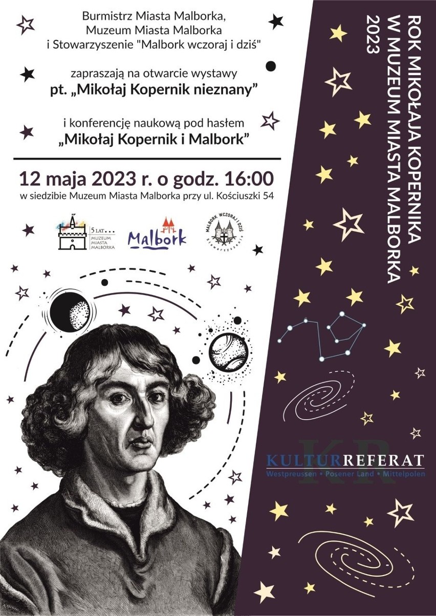 Muzeum Miasta Malborka zaprasza na wystawę o Koperniku