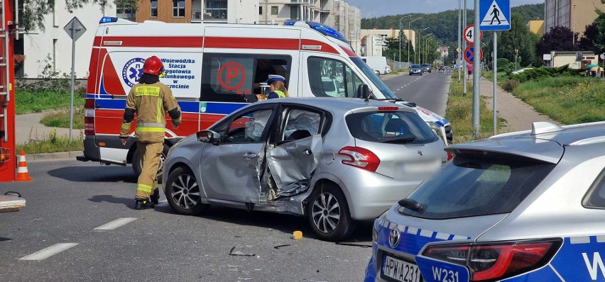 Do groźnego wypadku doszło na ulicy Staszica w Koszalinie.
