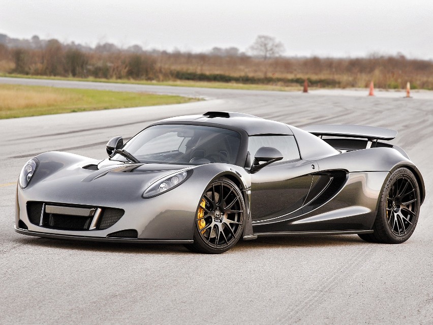 Miejsce 1 - 435 km/h
Hennessey Venom GT

Fot. Hennessey