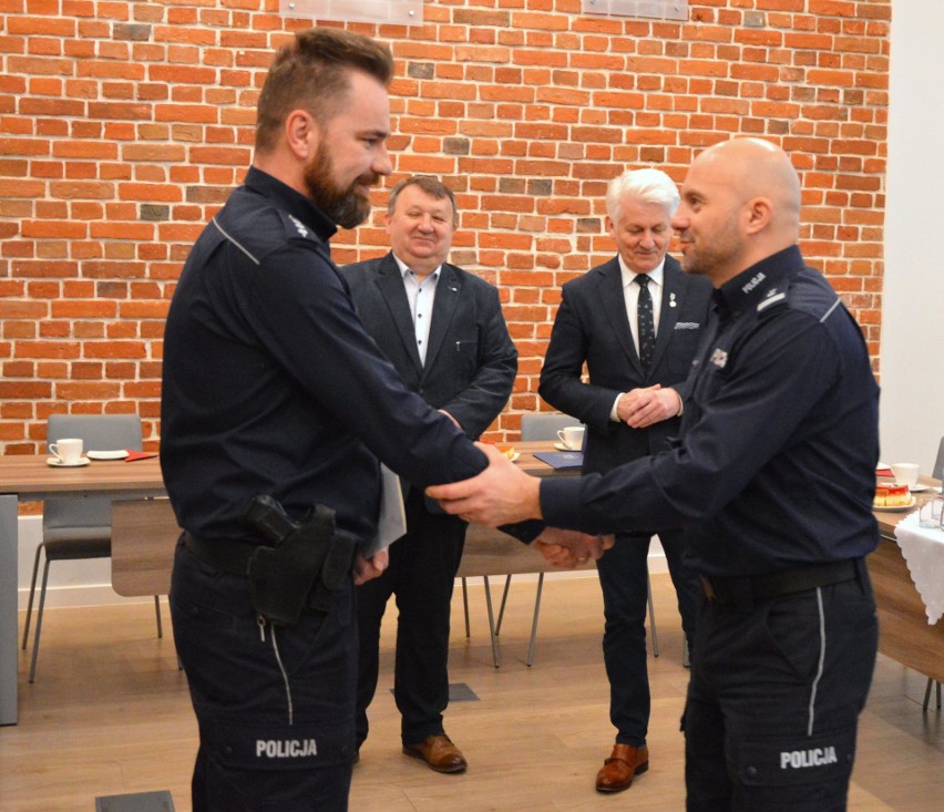 Wprowadzenie nowego szefa posterunku w Wołczynie st. asp....