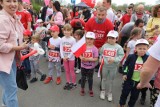 Dzieci wzięły udział w Tauron Biegu z Flagą 2023 w Dolinie Trzech Stawów w Katowicach ZDJĘCIA 